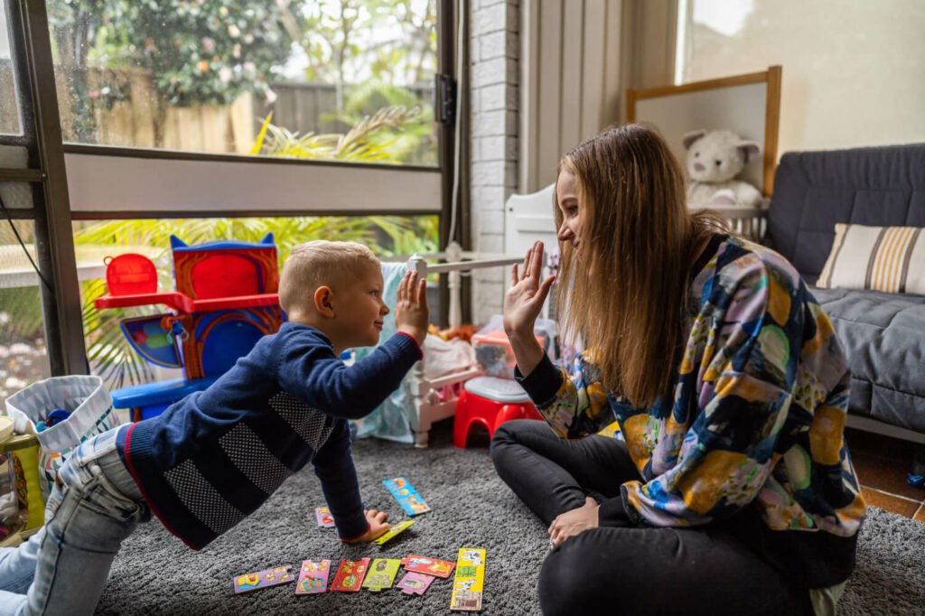 NSP therapist with kid